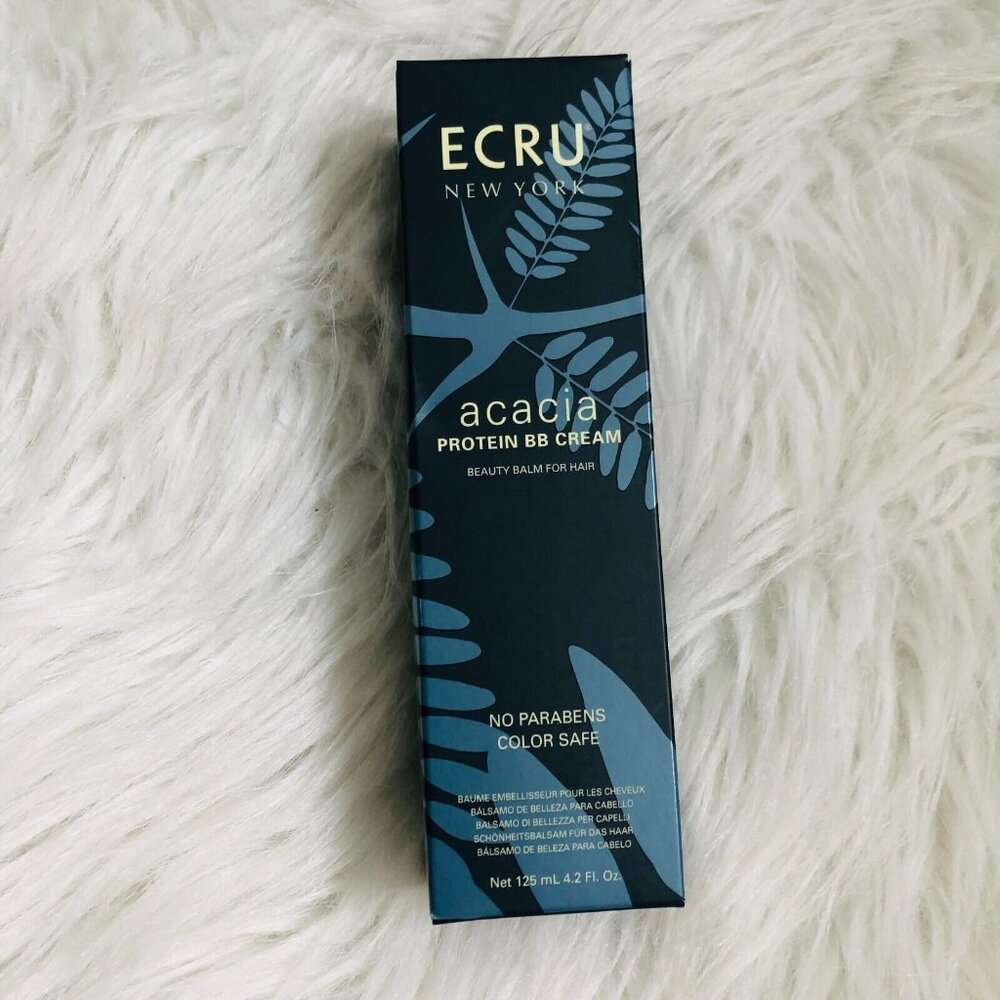 ECRU New York Acacia Protein BB Cream Hair Beauty Balm 4.2oz Paraben Free New‎
